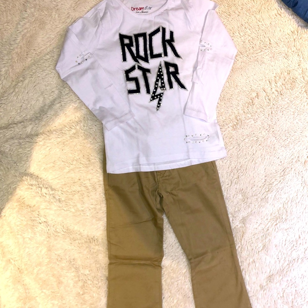 Kids top and pants. Pants are from Children’s Place